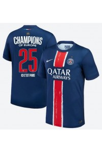 Paris Saint-Germain Voetbaltruitje Thuis tenue 2024-25 UCL Champions Korte Mouw
